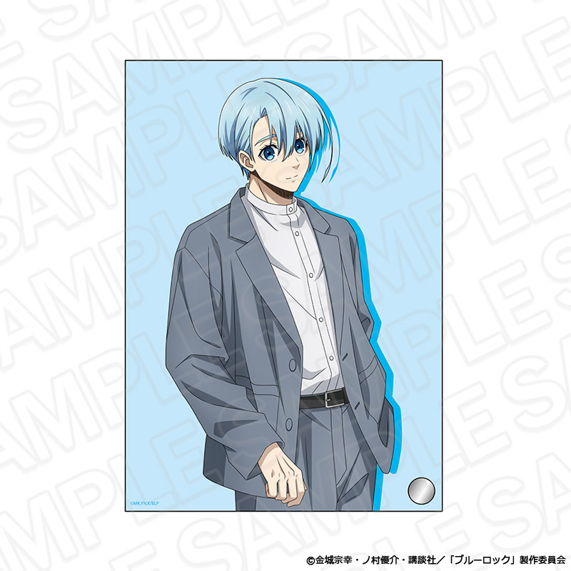 ブルーロック_ホログラムミニアクリルアート 氷織 羊 casual ver.