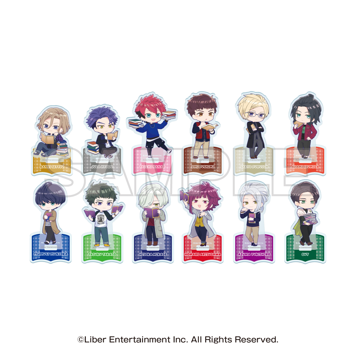 A3!_書店コラボキャンペーン　トレーディングミニキャラアクリルスタンド秋組・冬組(全12種)　【BOX／12個入り】