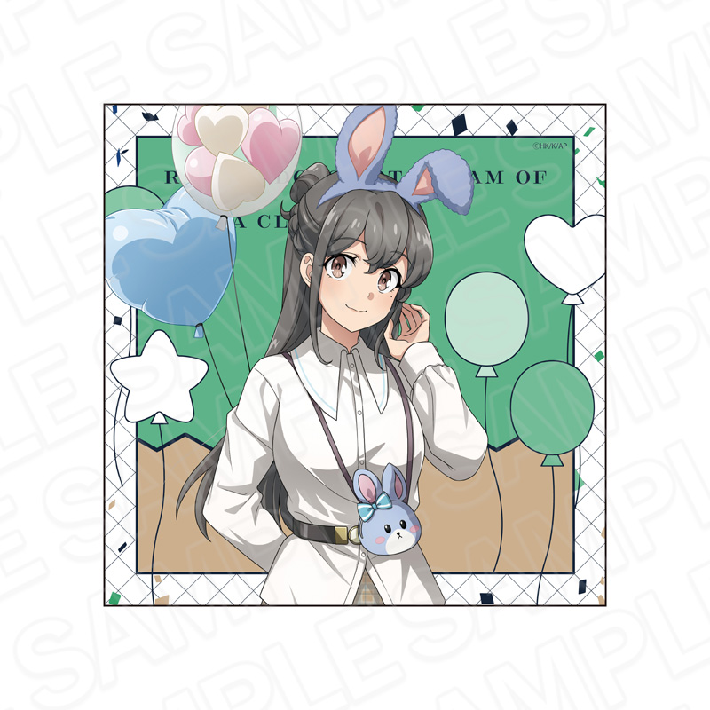 青春ブタ野郎はサンタクロースの夢を見ない_マイクロファイバー 美東美織 遊園地 ver.