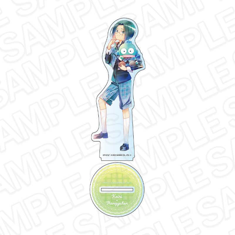 しゅごキャラ!×サンリオキャラクターズ_デカアクリルスタンド PALE TONE series 三条海里×ハンギョドン