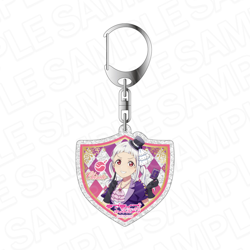 【牛久限定】ラブライブ！スーパースター!! ミニアクリルスタンドキーホルダー ラブライブ！スーパースター!! ミニアクリルブロック牛久