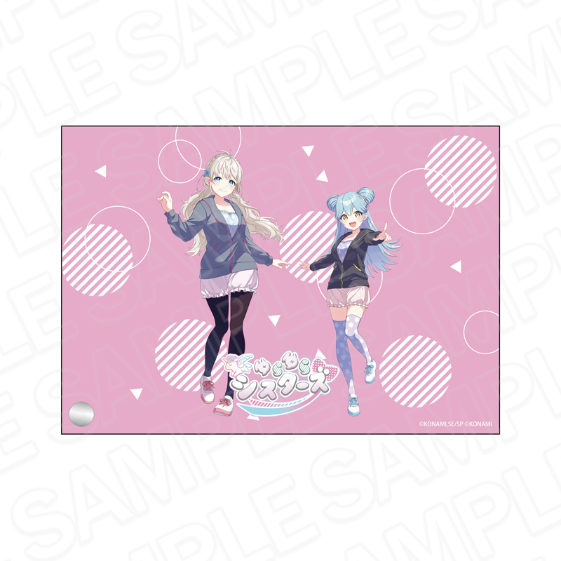 シャインポスト_ミニアクリルアート ゆらゆらシスターズ