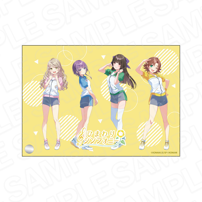 シャインポスト_ミニアクリルアート ひまわりシンフォニー