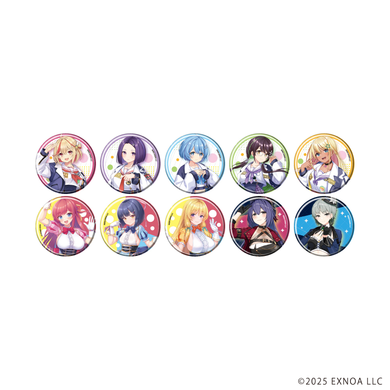 STELLAR IDOL PROJECT_缶バッジ02/コンプリートセット(全10種)(公式イラスト)【コンプリートセット/10個入り】
