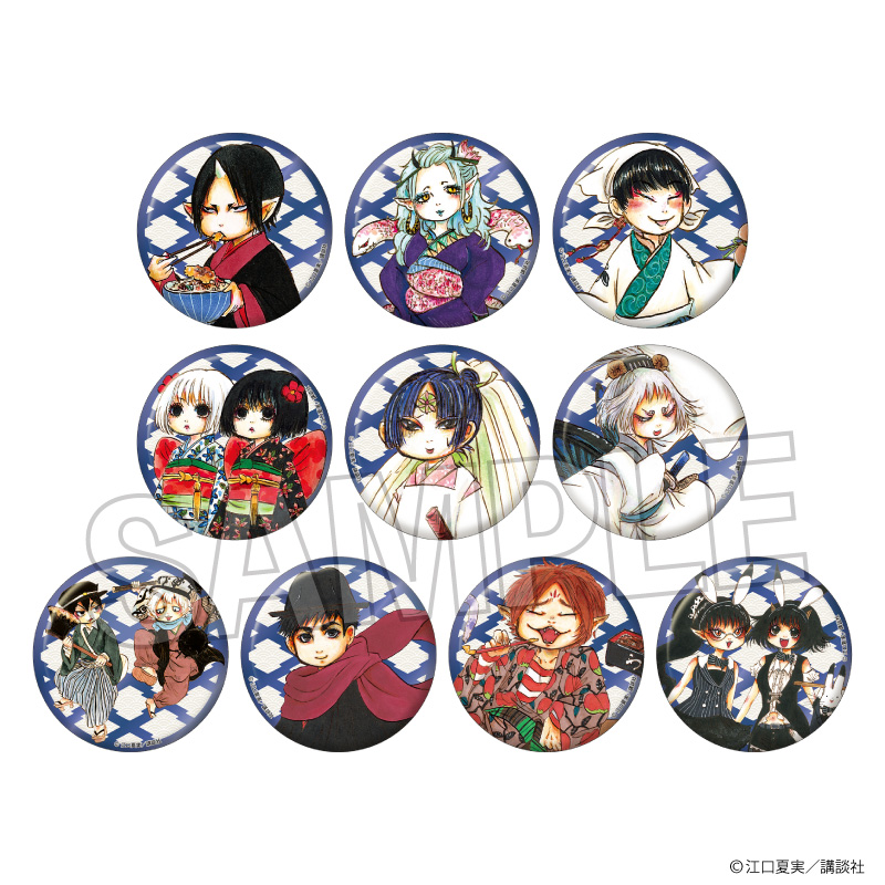 鬼灯の冷徹_トレーディングギラギラ缶バッジ vol.2　BOX2【BOX／10個入り】