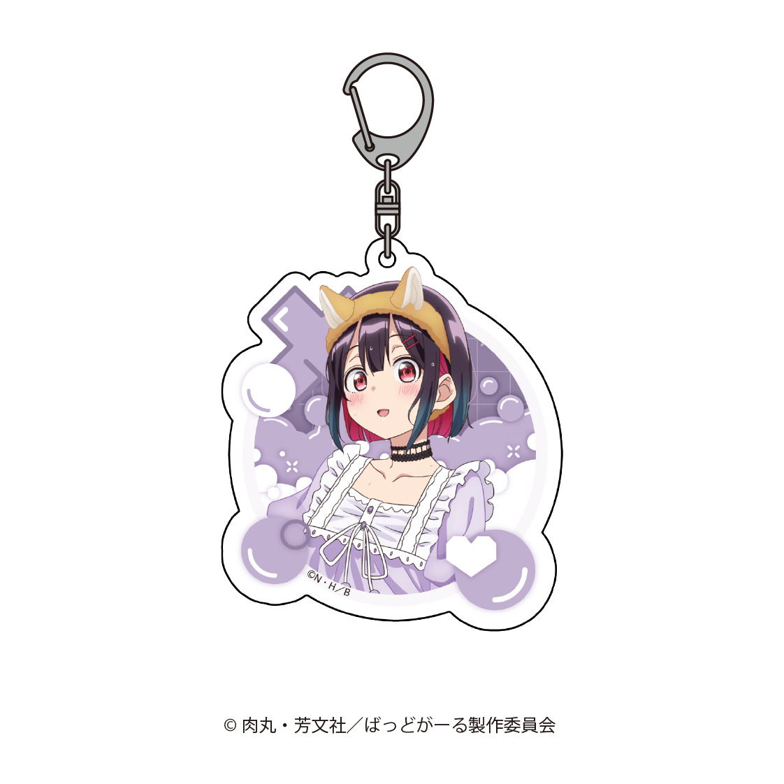 ばっどがーる_アクリルキーホルダー 優谷優