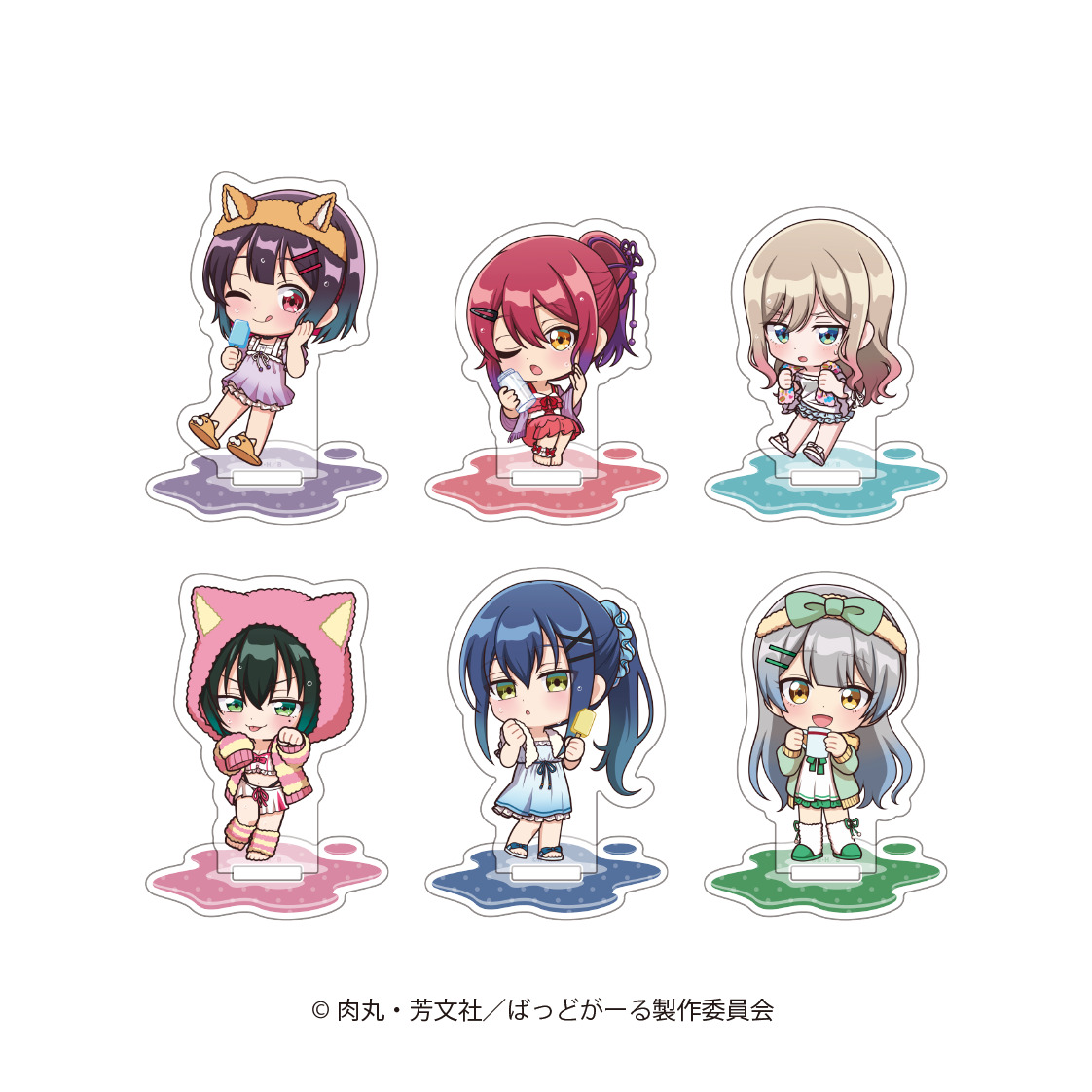 ばっどがーる_ランダムミニキャラアクリルスタンド【BOX/6個入り】