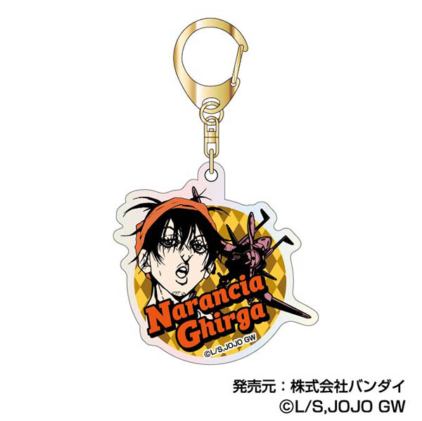 ジョジョの奇妙な冒険 黄金の風_オーロラアクリルキーホルダー Vol.2