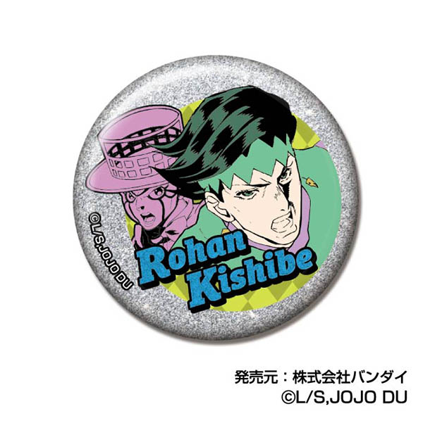 ジョジョの奇妙な冒険 ジョセフ・ジョースター グリッターCANバッジ