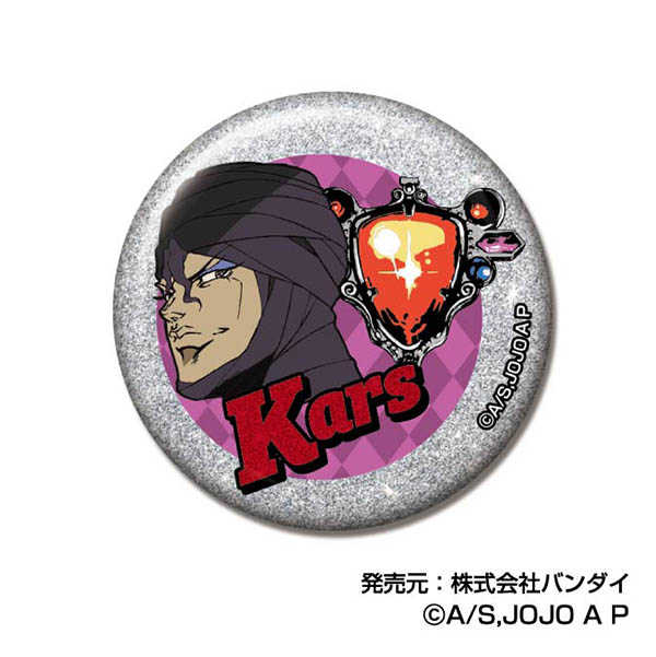 ジョジョの奇妙な冒険 ザ・ワールド グリッターCANバッジ】ジョジョの