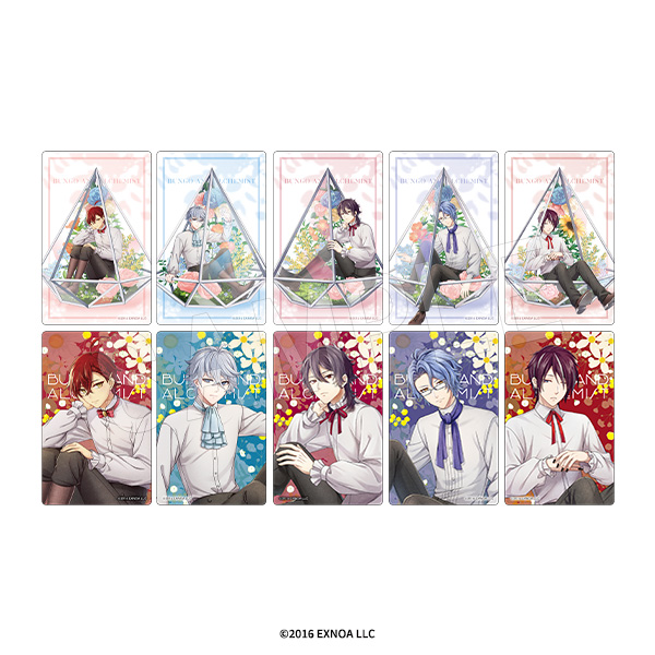 文豪とアルケミスト_トレーディングイラストカード テラリウム Ver.【OPP／10枚入り】