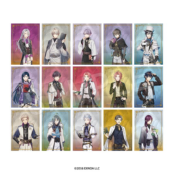 文豪とアルケミスト_トレーディング箔押しプラブロマイド 覚醒の姿Ver. Vol.2【OPP／15枚入り】