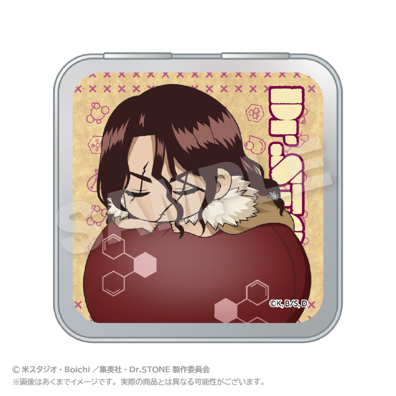 Dr.STONE_ふわみん缶ケース 獅子王司
