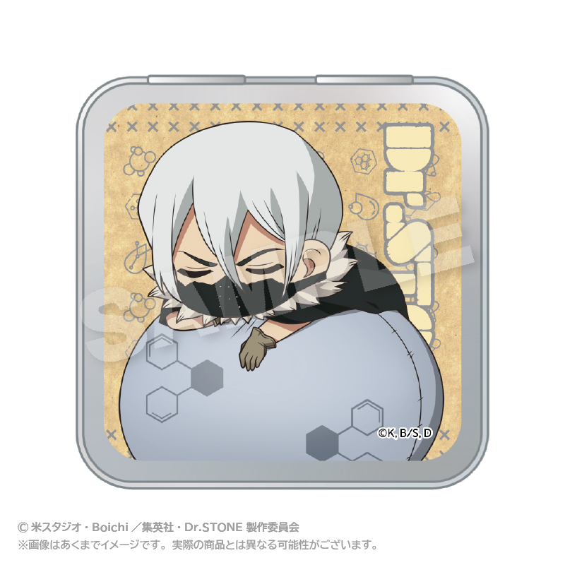 Dr.STONE_ふわみん缶ケース 氷月 | 公式グッズ・公式ライセンス商品