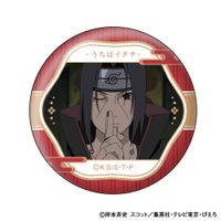 NARUTO-ナルト- 疾風伝_うちはイタチ 顔コレ缶バッジ【BOX／10個入り