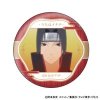 NARUTO-ナルト- 疾風伝_うちはイタチ 顔コレ缶バッジ【BOX／10個入り