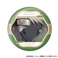 NARUTO-ナルト- 疾風伝_はたけカカシ 顔コレ缶バッジ【BOX／10個入り