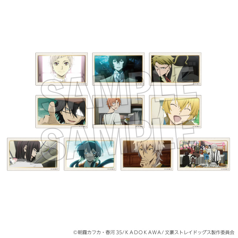 文豪ストレイドッグス_トレーディングアクリルカード　BOX1【BOX／10個入り】