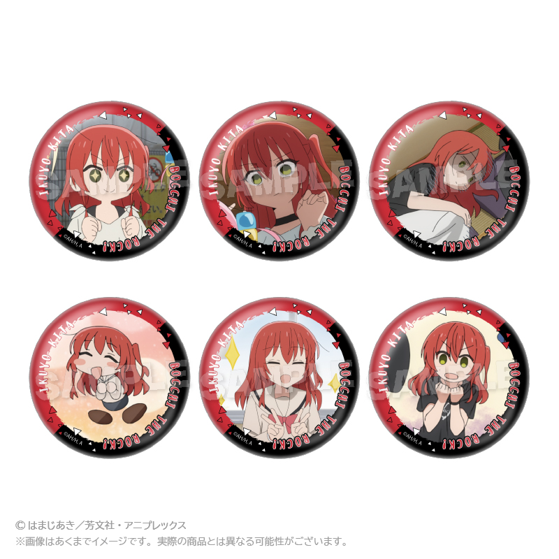 ぼっち・ざ・ろっく！_コレクション缶バッジ 喜多郁代　【コンプリートBOX／6個入り】