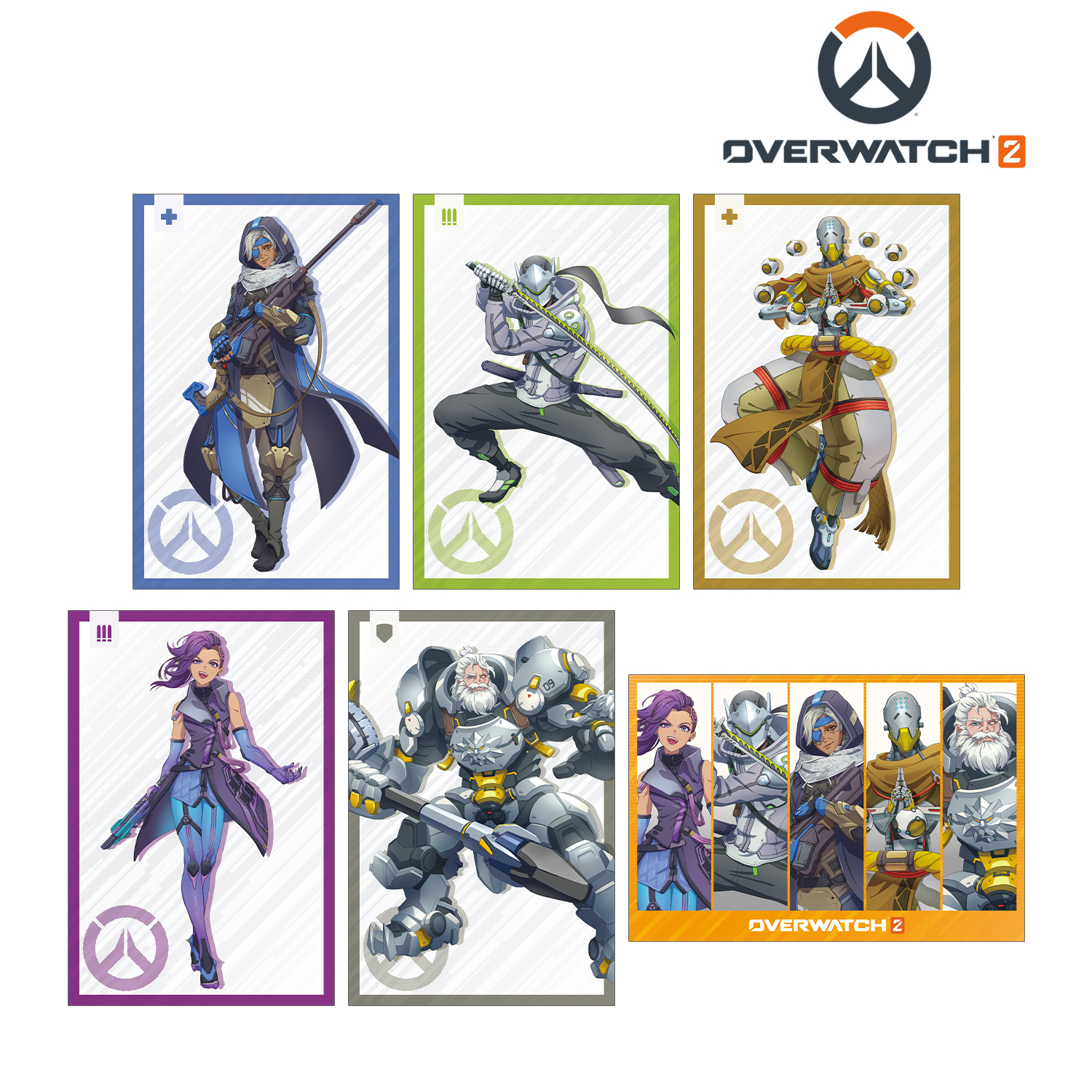 オーバーウォッチ 2_メレさんイラスト ポストカード6枚セット ver.A