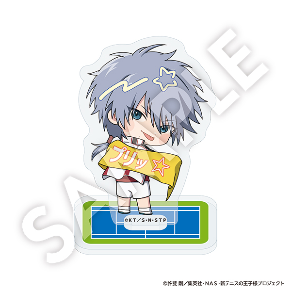 テニスの王子様 仁王雅治 セット 缶バッジ アクリルスタンド テニプリ 新テニスの王子様 描き下ろし 仁王雅治 65mm缶バッジ（再販