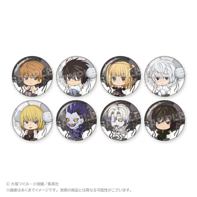 DEATH NOTE_トレーディングばるんこ缶バッジ 【BOX／8個入り】 | DEATH