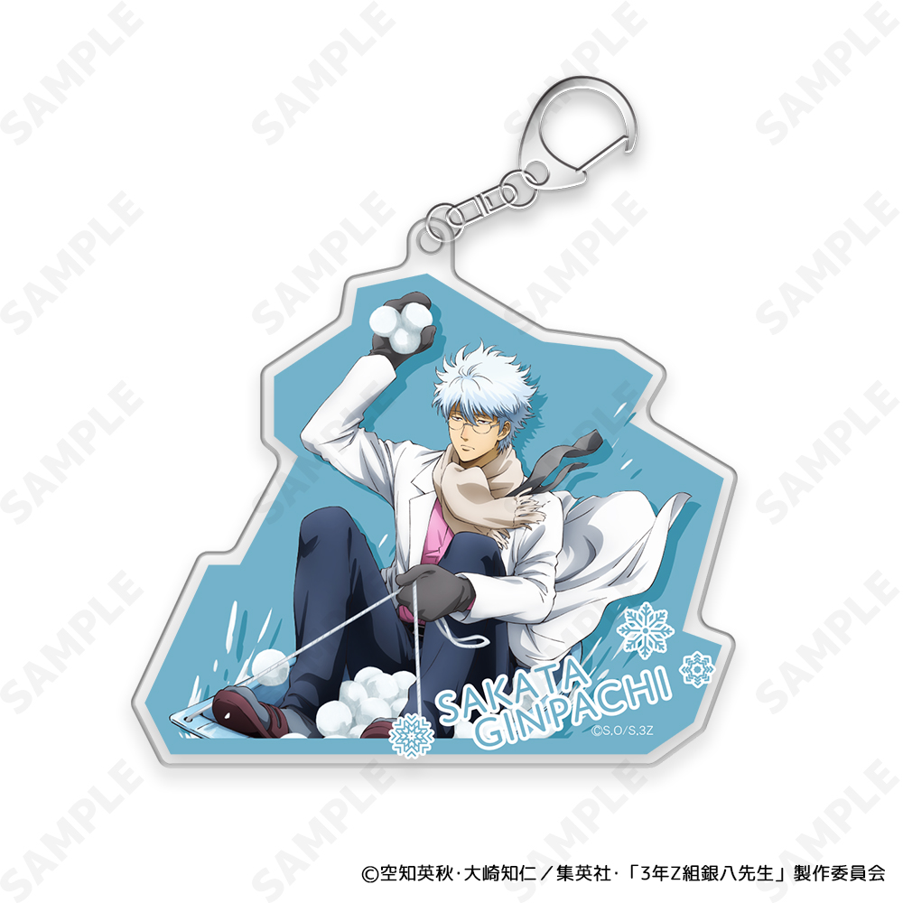 アニメポケモン Twitter当選アクリルスタンド 8個フルセット 3年Z組銀八先生 withCAT アクリルスタンド 坂田銀八｜アニメ