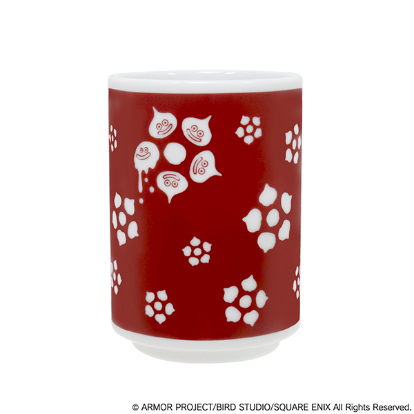 ドラゴンクエスト スマイルスライム_和シリーズ 湯のみ スライム花小紋