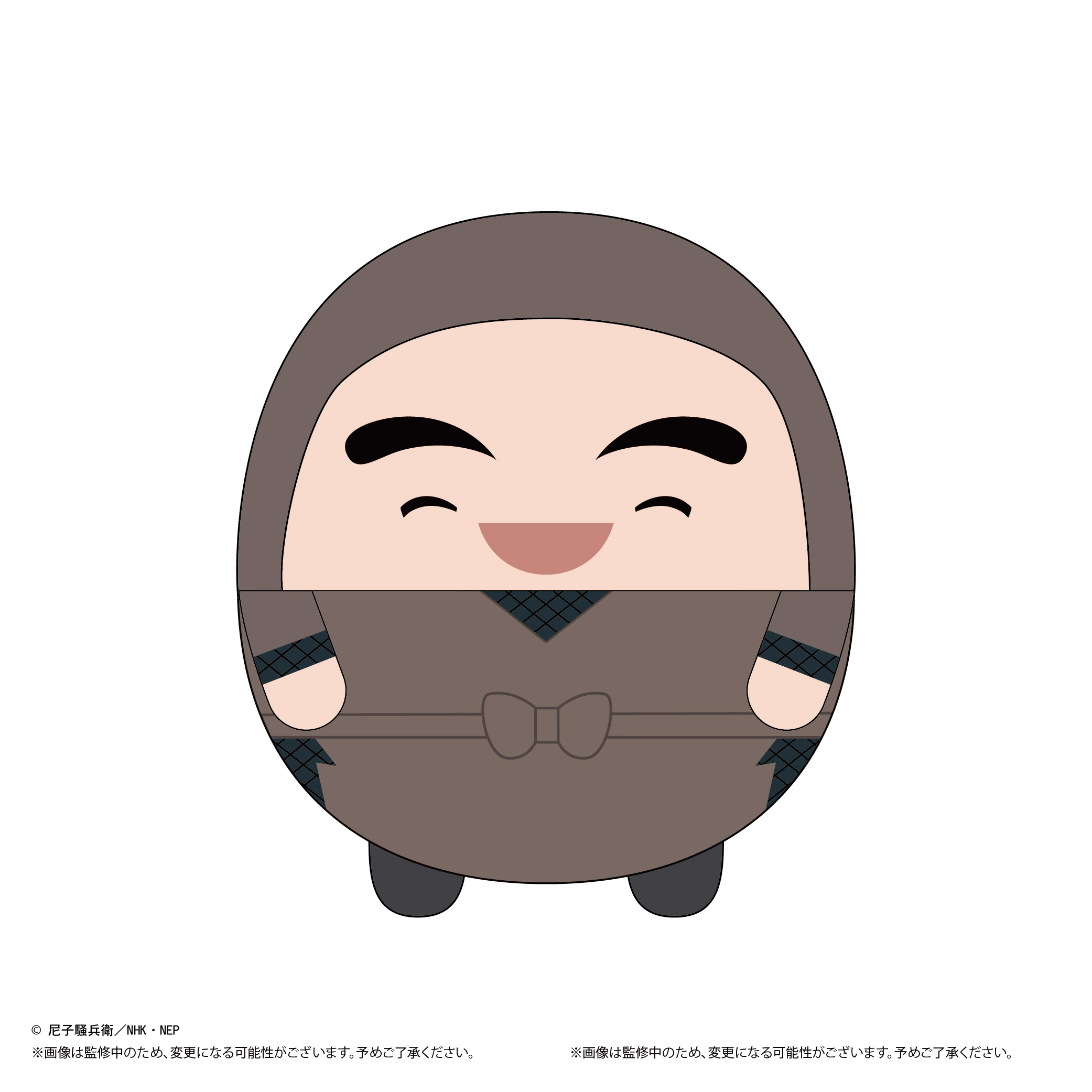 忍たま乱太郎_NR-40 ふわコロりんBIG6 F 諸泉尊奈門