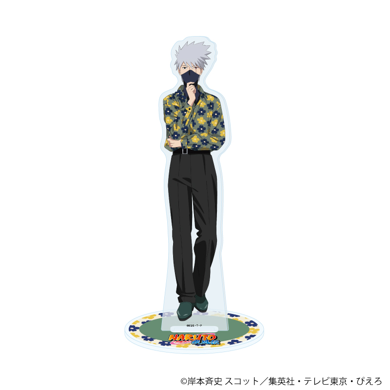 NARUTO-ナルト- 疾風伝_アクリルスタンド68/はたけカカシ ニューレトロver.(描き下ろしイラスト)