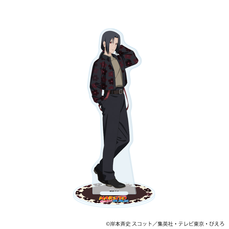 NARUTO-ナルト- 疾風伝_アクリルスタンド69/うちはイタチ ニューレトロver.(描き下ろしイラスト)