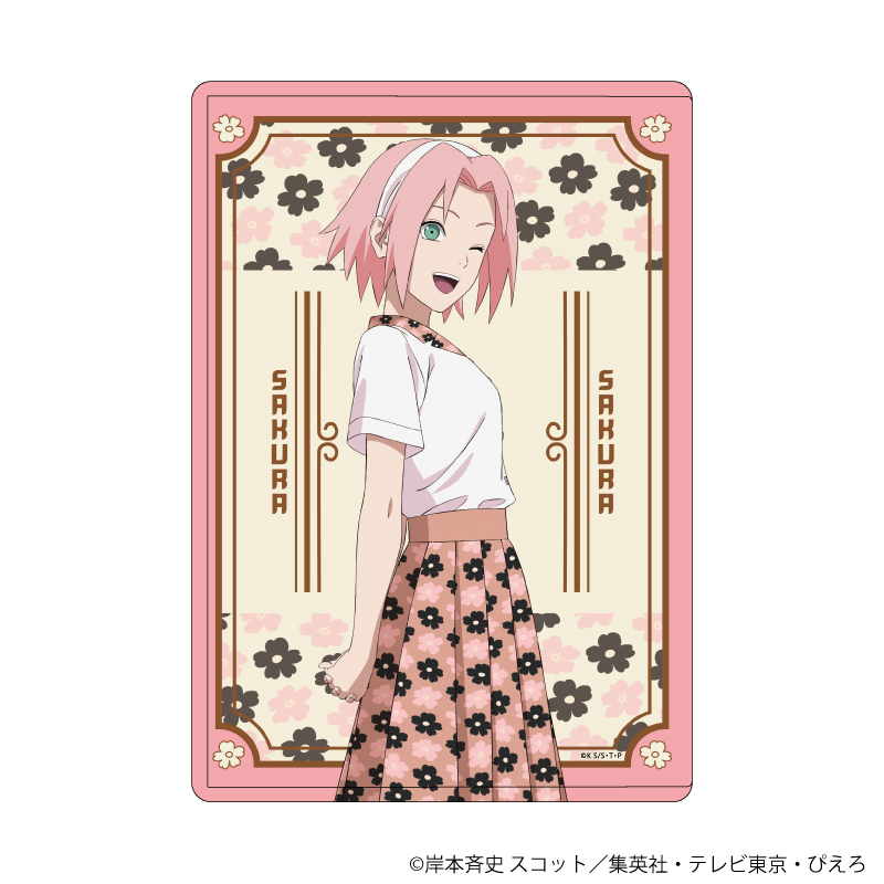 NARUTO-ナルト- 疾風伝_キャラクリアケース40/春野サクラ ニューレトロver.(描き下ろしイラスト)