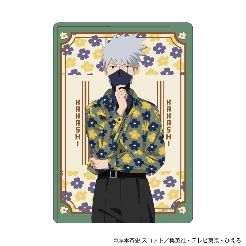 NARUTO-ナルト- 疾風伝_キャラクリアケース41/はたけカカシ ニューレトロver.(描き下ろしイラスト)