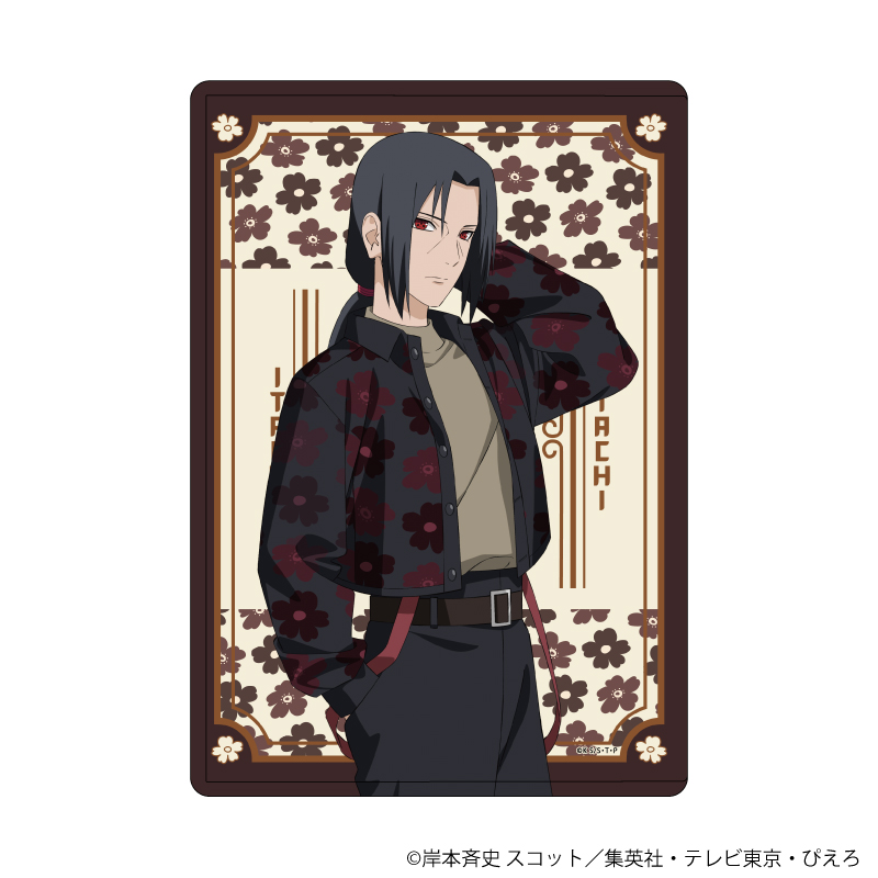 NARUTO-ナルト- 疾風伝_キャラクリアケース42/うちはイタチ ニューレトロver.(描き下ろしイラスト)