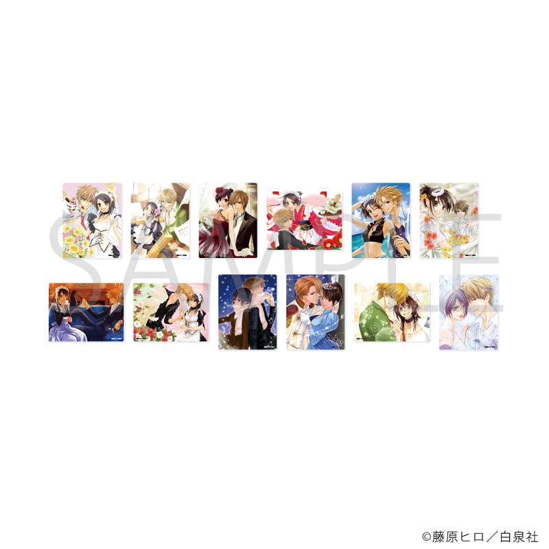 会長はメイド様！_アクリルカード01/コンプリートセット(全12種)【コンプリートセット／12個入り】