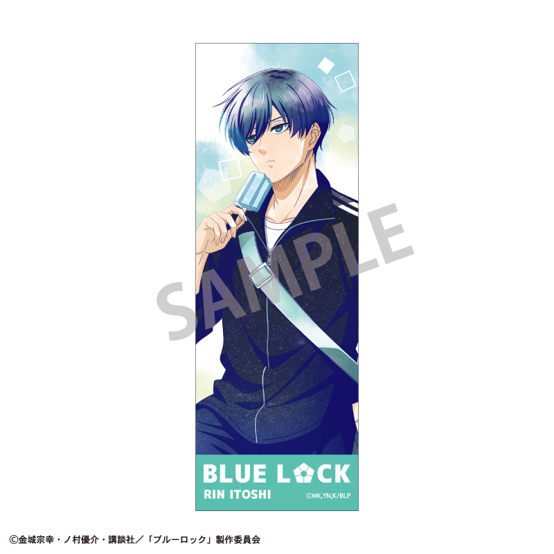 ブルーロック ドン・キホーテ 糸師凜　スクエア　缶バッジ ブルーロック_ロングスクエア缶バッジ 糸師 凛/ノスタルジー