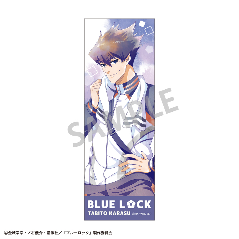 ブルーロック 烏旅人 プリンセスカフェ スクエア缶バッジ ブルーロック_ロングスクエア缶バッジ 烏 旅人/ノスタルジー