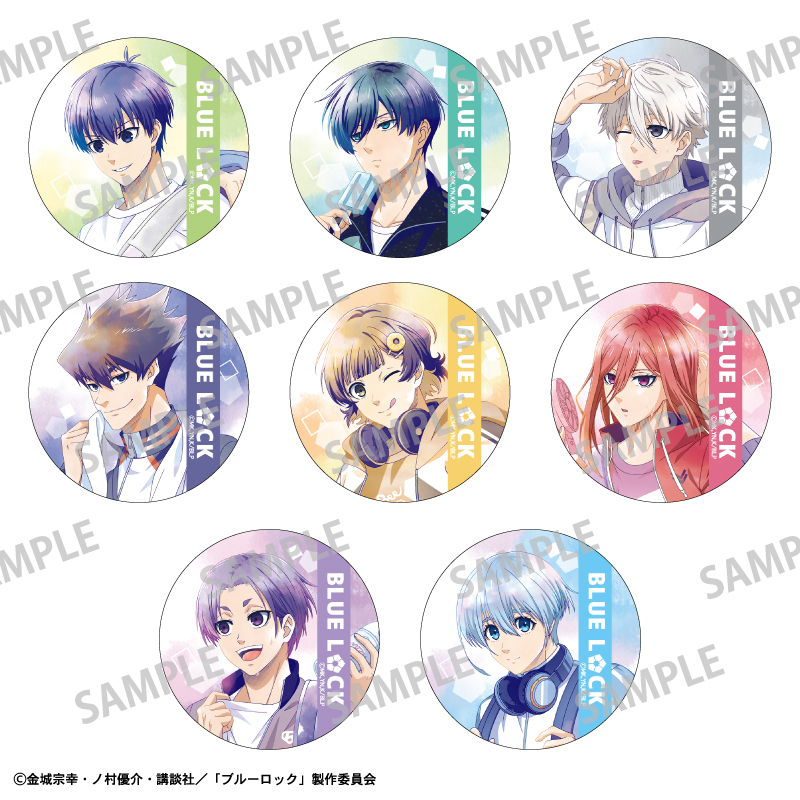 ブルーロック_トレーディング缶バッジ/ノスタルジー/カミアニTOUCH　【BOX／8個入り】
