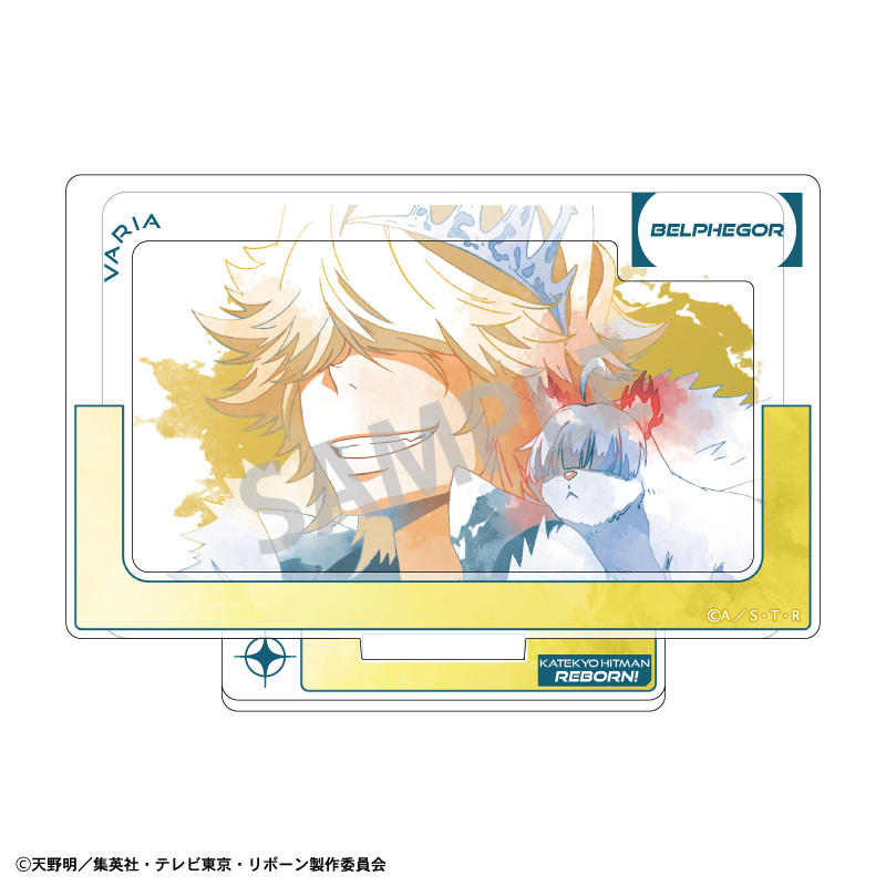 家庭教師ヒットマンREBORN!_フレームアクリルスタンド ベルフェゴール/カミアニTOUCH