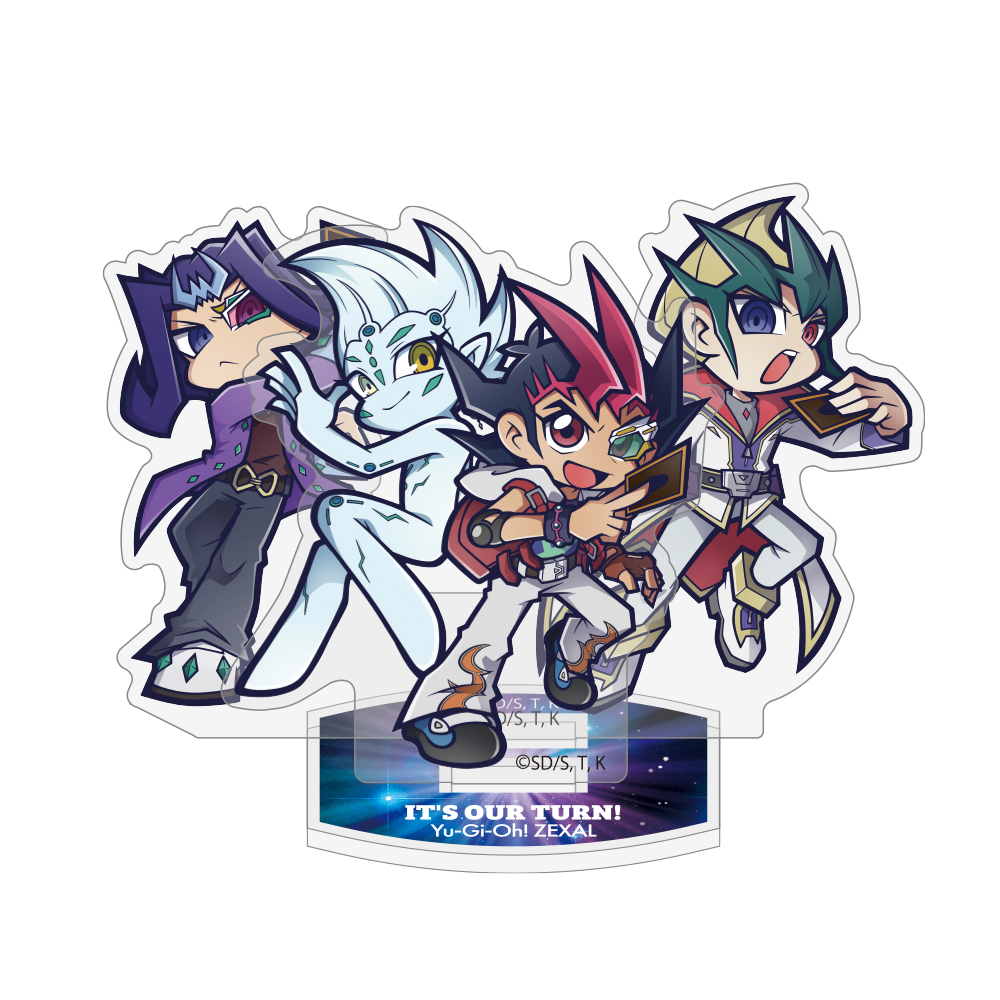 遊☆戯☆王ZEXAL_遊馬&アストラル&凌牙&カイト「俺たちのターン!」 アクリルスタンド