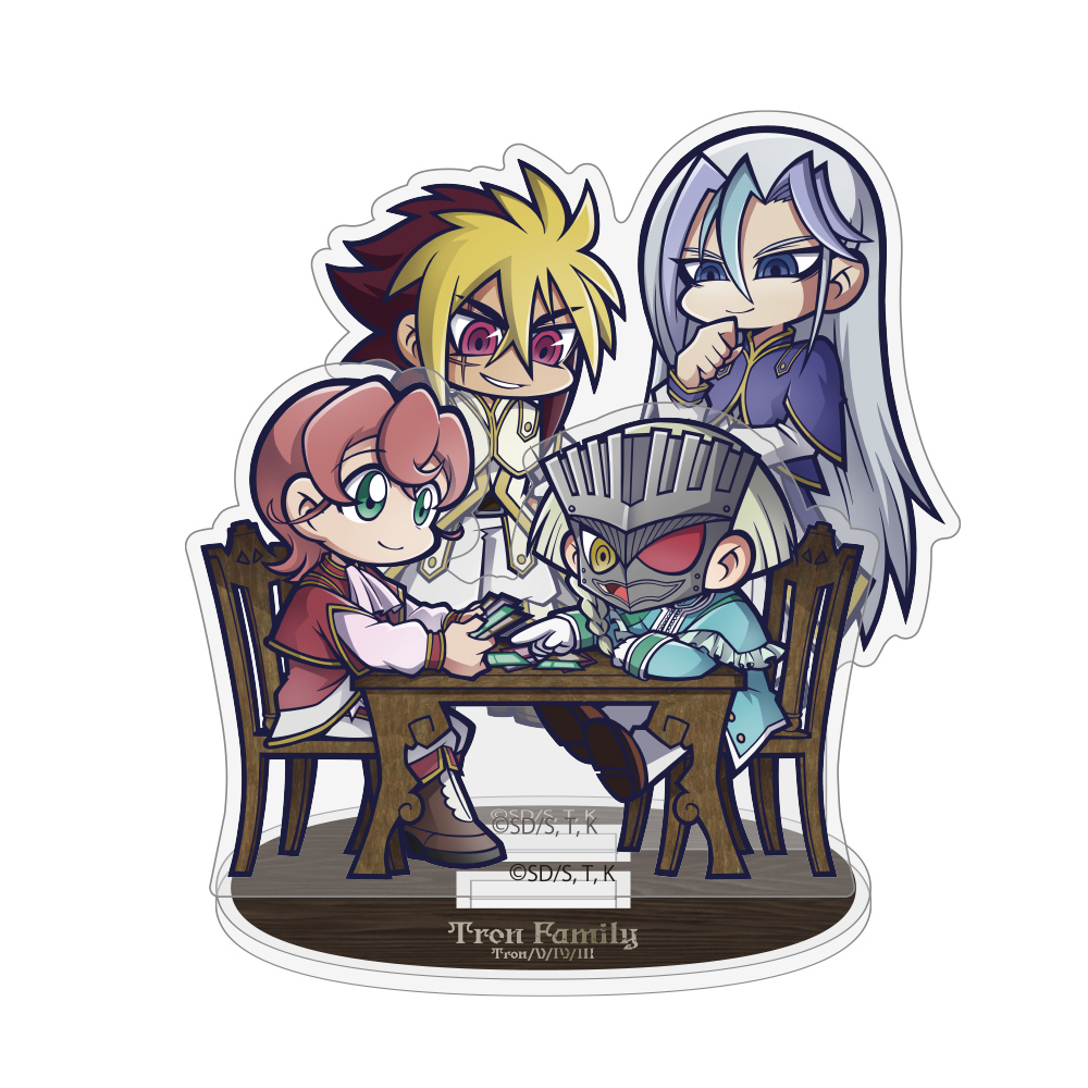 アクリルスタンド AzLvred 遊☆戯☆王ZEXAL_トロン一家 アクリルスタンド 歓談Ver. | 公式