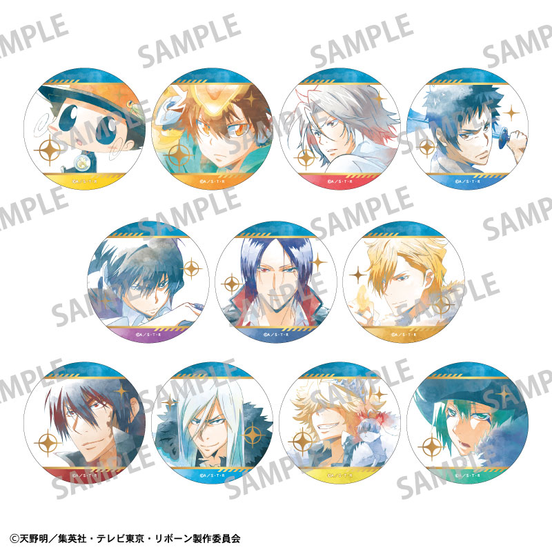 家庭教師ヒットマンREBORN!_トレーディング箔押し缶バッジ/カミアニTOUCH　【BOX／11個入り】