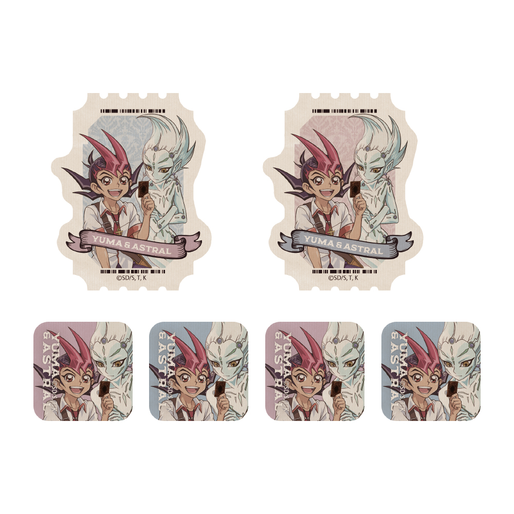 土日限定価格❣️人気廃盤商品THE LITTLE MONSTERS3 4点セット 遊☆戯☆王ZEXAL_描き下ろし 九十九遊馬&アストラル ミニ