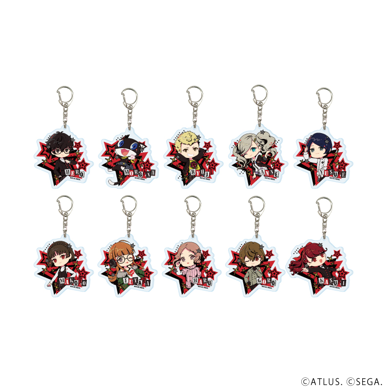 ペルソナ5 グラフアート イベントシーン再現ver アクリルキーホルダー 全9種 ペルソナ5 グラフアート イベントシーン再現ver アクリル
