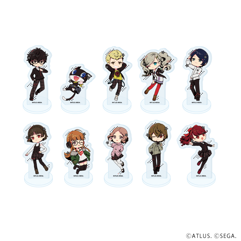ペルソナ５ ザ・ロイヤル_アクリルぷちスタンド03/コンプリートセット(全10種)(POP Artイラスト)【BOX/10個入り】