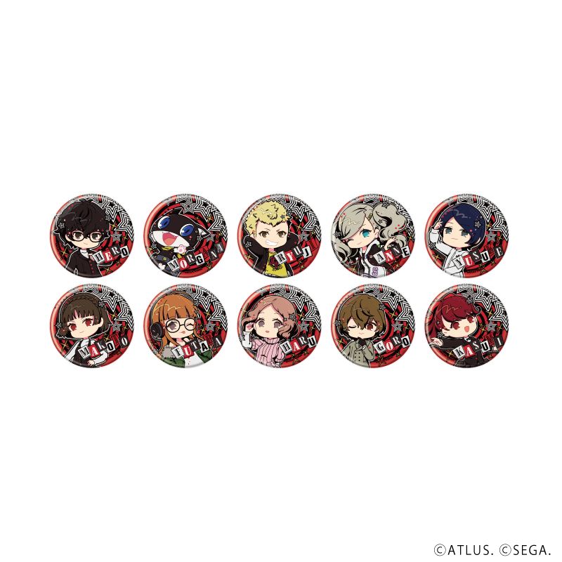 ペルソナ5 ザ・ロイヤル_缶バッジ04/コンプリートセット(全10種)(POP