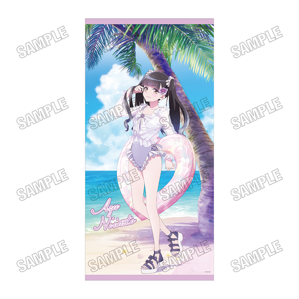 前橋ウィッチーズ_描き下ろし等身大タペストリー?新里アズ