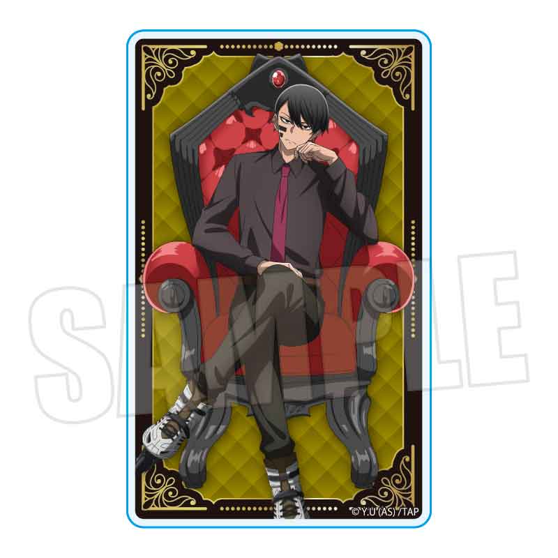 桃源暗鬼_アクリルカード 無陀野 無人(玉座)