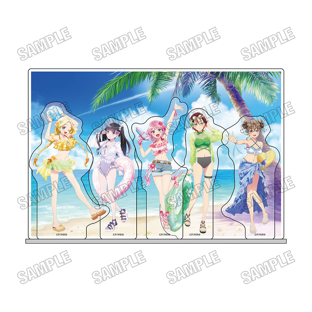 前橋ウィッチーズ_描き下ろしアクリルジオラマ