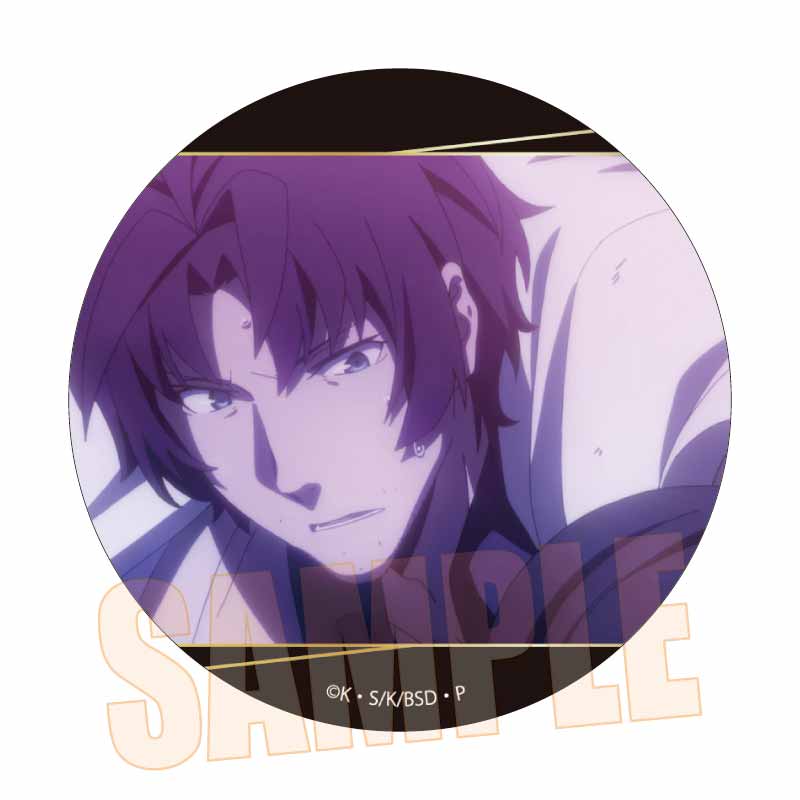 文豪ストレイドッグス_メモリーズ缶バッジ (黒の時代) 織田 作之助C